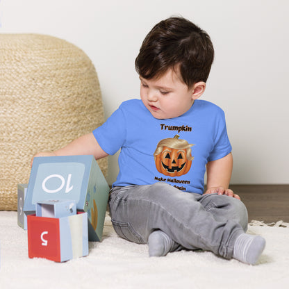 "Trumpkin - Make Halloween Great Again" Baby Tee - Soft, Playful, and Perfect for Halloween - for the Baby Trumpin