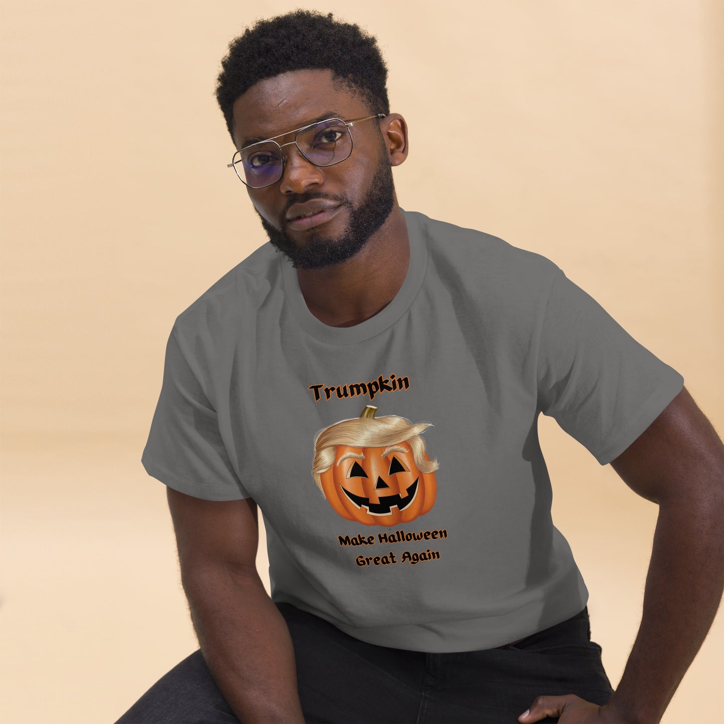 "Trumpkin - Make Halloween Great Again" Unisex Classic Tee - Soft, Stylish, and Perfect for Halloween