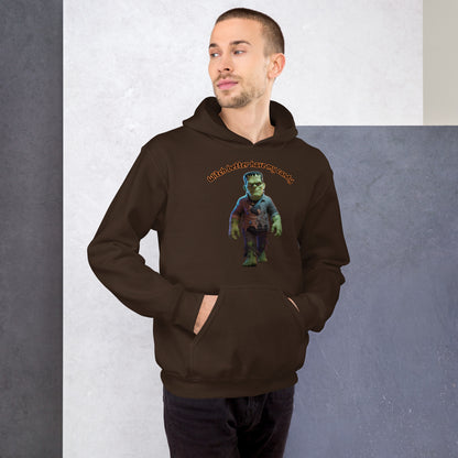 "Witch Better Have My Candy" Unisex Hoodie with Frankenstein - Fun, Cozy, and Perfect for Halloween