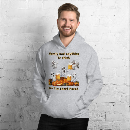 Viral Drunken Ghost Unisex Hoodie - Cozy, Fun, and Perfect for Cooler Evenings