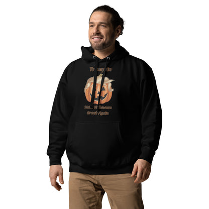 "Trumpkin - Make Halloween Great Again" Unisex Hoodie - Soft, Stylish, and Perfect for Halloween