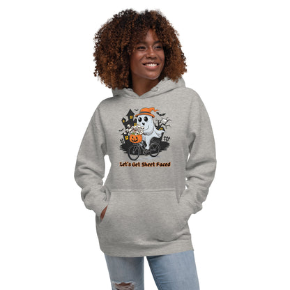 The Viral "Let's Get Sheet Faced" Unisex Hoodie - Soft, Stylish, and Perfect for Halloween Fun - Unisex Hoodie