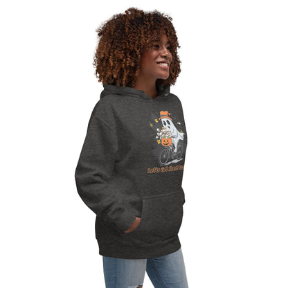 The Viral "Let's Get Sheet Faced" Unisex Hoodie - Soft, Stylish, and Perfect for Halloween Fun - Unisex Hoodie