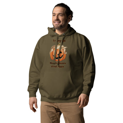 "Trumpkin - Make Halloween Great Again" Unisex Hoodie - Soft, Stylish, and Perfect for Halloween