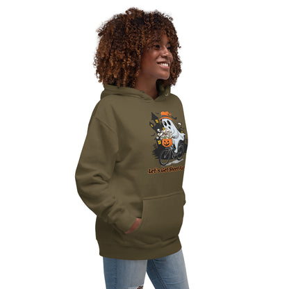 The Viral "Let's Get Sheet Faced" Unisex Hoodie - Soft, Stylish, and Perfect for Halloween Fun - Unisex Hoodie