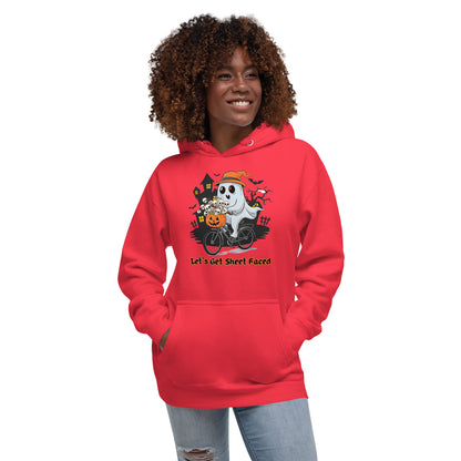 The Viral "Let's Get Sheet Faced" Unisex Hoodie - Soft, Stylish, and Perfect for Halloween Fun - Unisex Hoodie