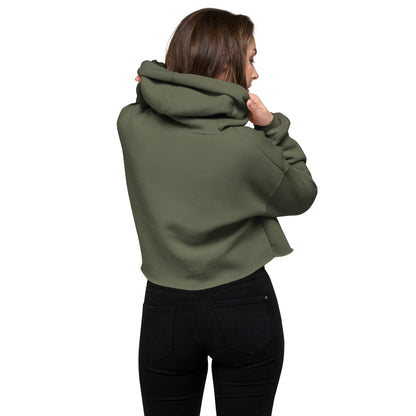 The Viral "Just Here For The Boos" Crop Hoodie - Trendy, Fun, and Perfect for Halloween - Crop Hoodie