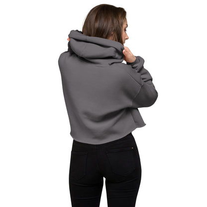 The Viral "Just Here For The Boos" Crop Hoodie - Trendy, Fun, and Perfect for Halloween - Crop Hoodie