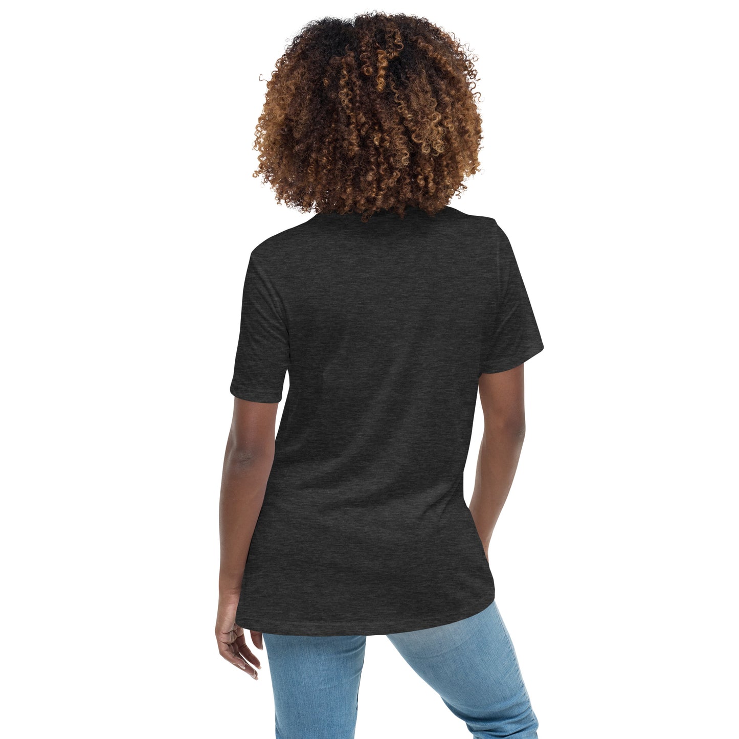 "Just Here For The Boos" Women's Relaxed Tee - Soft, Stylish, and Fun for Halloween - Women's Relaxed T-Shirt