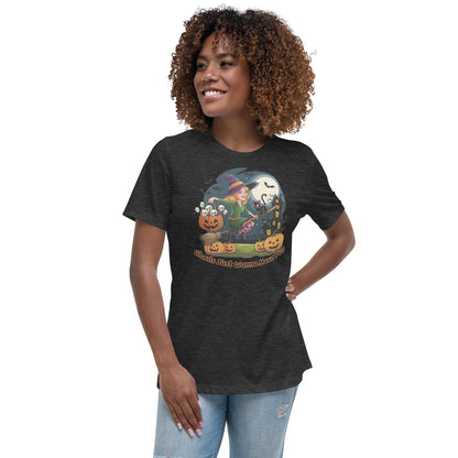 "Ghouls Just Wanna Have Fun" Women's Relaxed Tee - Soft, Stylish, and Perfect for Halloween - Women's Relaxed T-Shirt