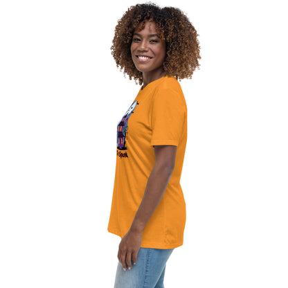 Too Cute To Spook" Women's Relaxed Tee - Comfortable and Fun Halloween Style - Women's Relaxed T-Shirt