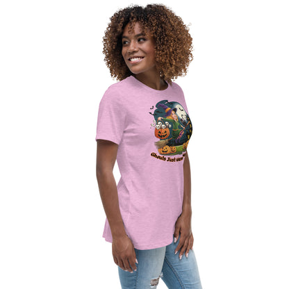 "Ghouls Just Wanna Have Fun" Women's Relaxed Tee - Soft, Stylish, and Perfect for Halloween - Women's Relaxed T-Shirt