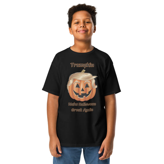 "Trumpkin - Make Halloween Great Again" Youth Classic Tee - Fun, Comfortable, and Perfect for Halloween