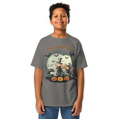 "Ghouls Night Out" Youth Classic Tee - Stylish, Comfortable, and Perfect for Halloween Fun