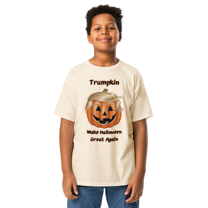 "Trumpkin - Make Halloween Great Again" Youth Classic Tee - Fun, Comfortable, and Perfect for Halloween