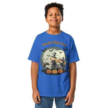 "Ghouls Night Out" Youth Classic Tee - Stylish, Comfortable, and Perfect for Halloween Fun