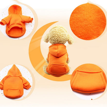 Soft Fleece Pet Dog Hoodie