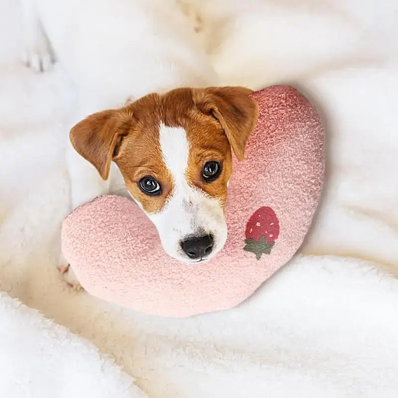 Pet Calming Pillow Comfortable Cute U Shaped Pet Pillow Cat Pillow Skin-Friendly Elastic Cushion Pet Accessories For Dogs